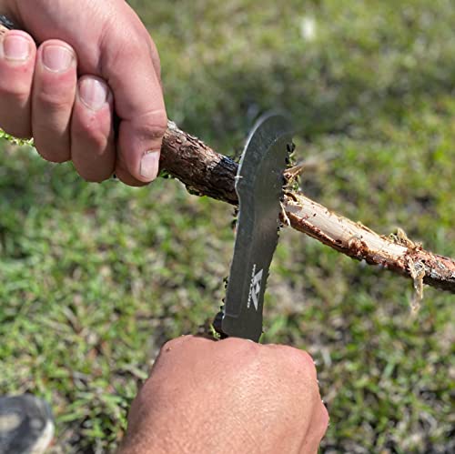 WEYLAND Tracker Knife with Leather Sheath