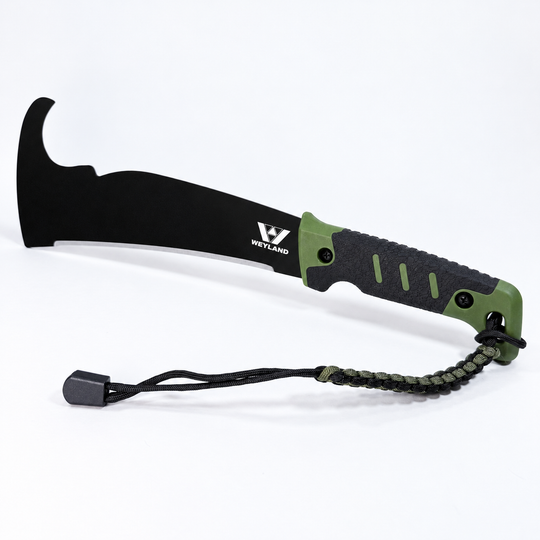 WEYLAND Woodsman's Blade Machete with Sheath