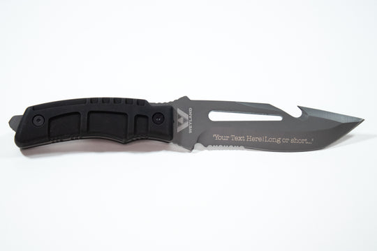 Custom Engraved Survival Knife