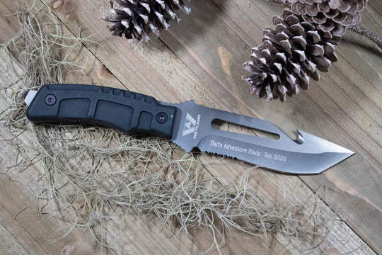 Custom Engraved Survival Knife