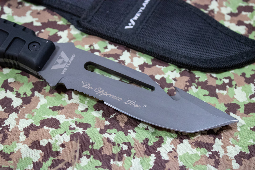 Custom Engraved Survival Knife
