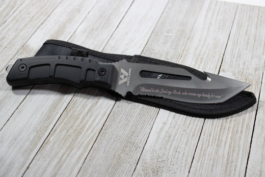 Custom Engraved Survival Knife