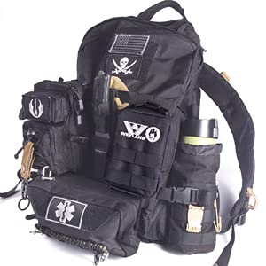 Ferro Rod Molle Bugout Fire Starter Kit Survival/Get Home Bag Car Kit  Hiking