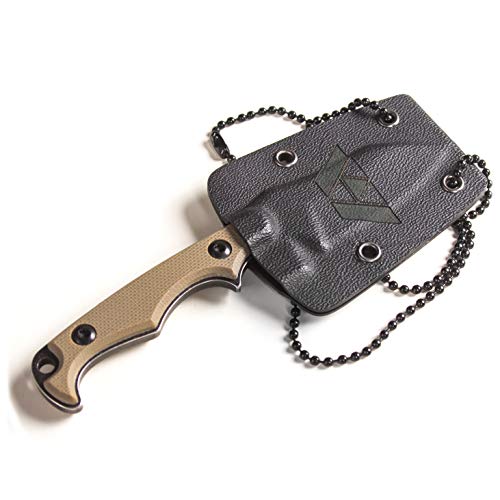 Needle Point Neck Knife - Small Neck Knives with Sheathes - Compact EDC  Knives