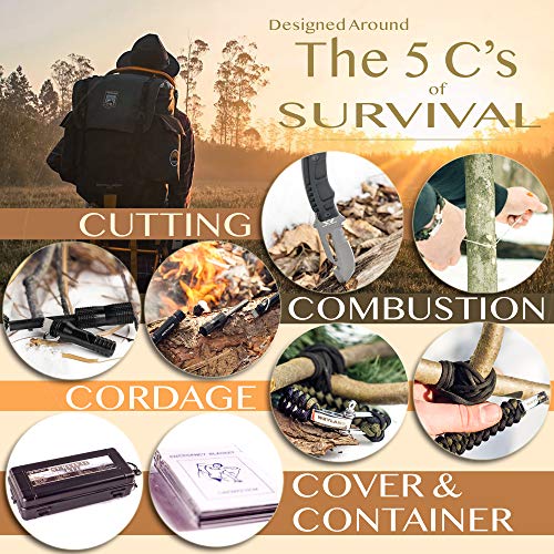 13 in 1 Tactical Outdoor Camping Survival Gear Kit - SHOPILANDS
